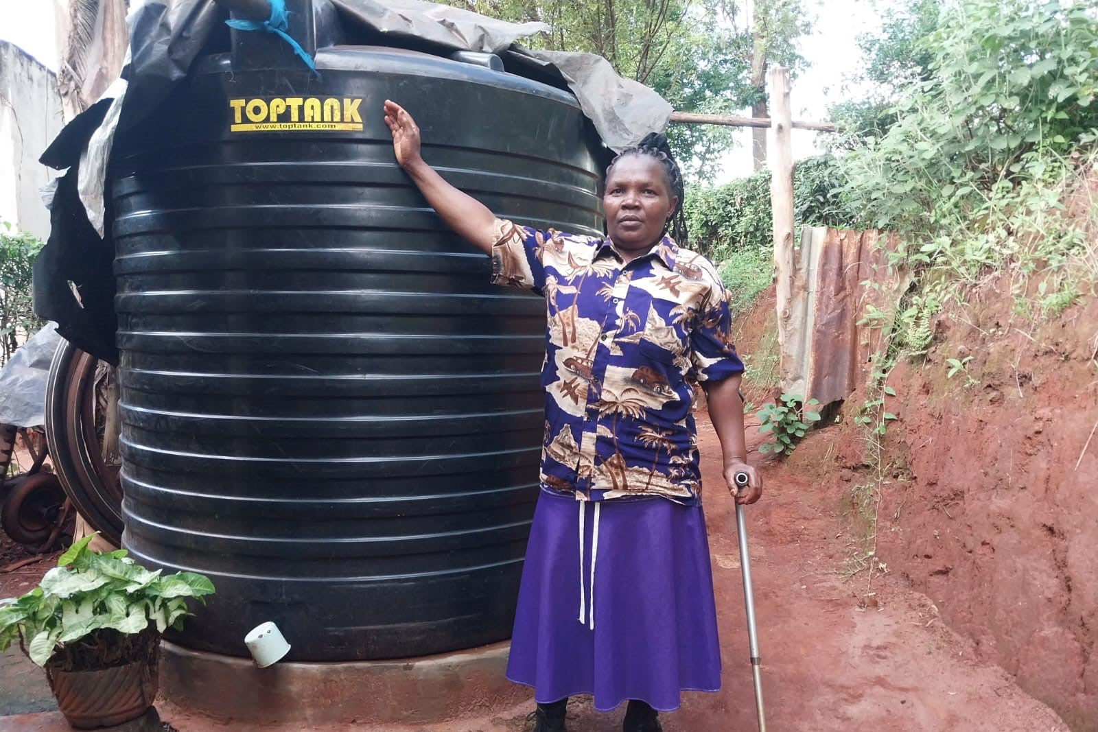 INTRODUCING A MIFUKO TRUST WATER TANK BENEFICIARY