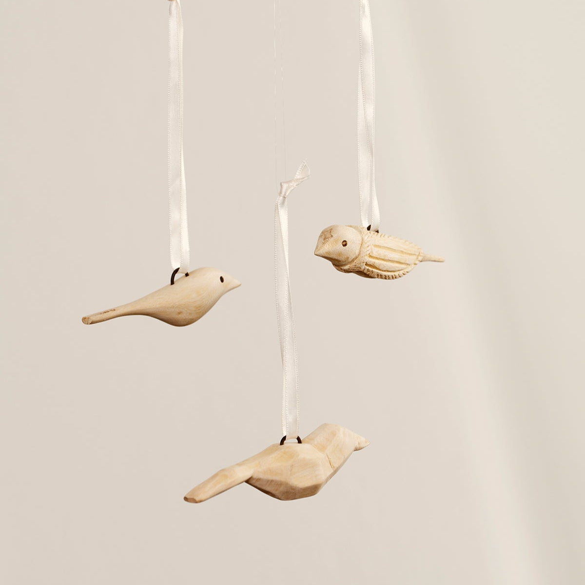 Handmade fair trade Jacaranda wood Wooden ornament | Dove