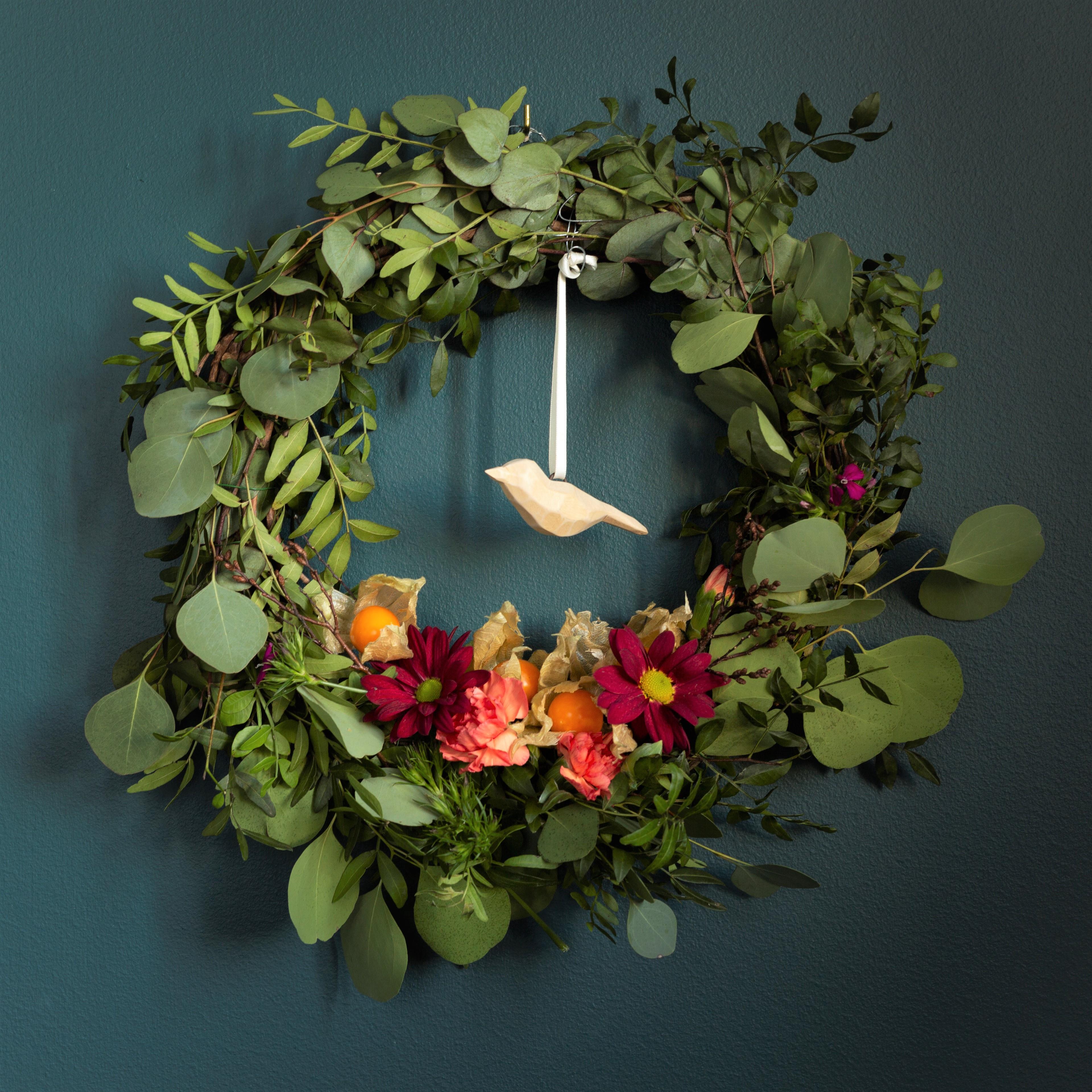 Holzornament | Natürlicher Vogel