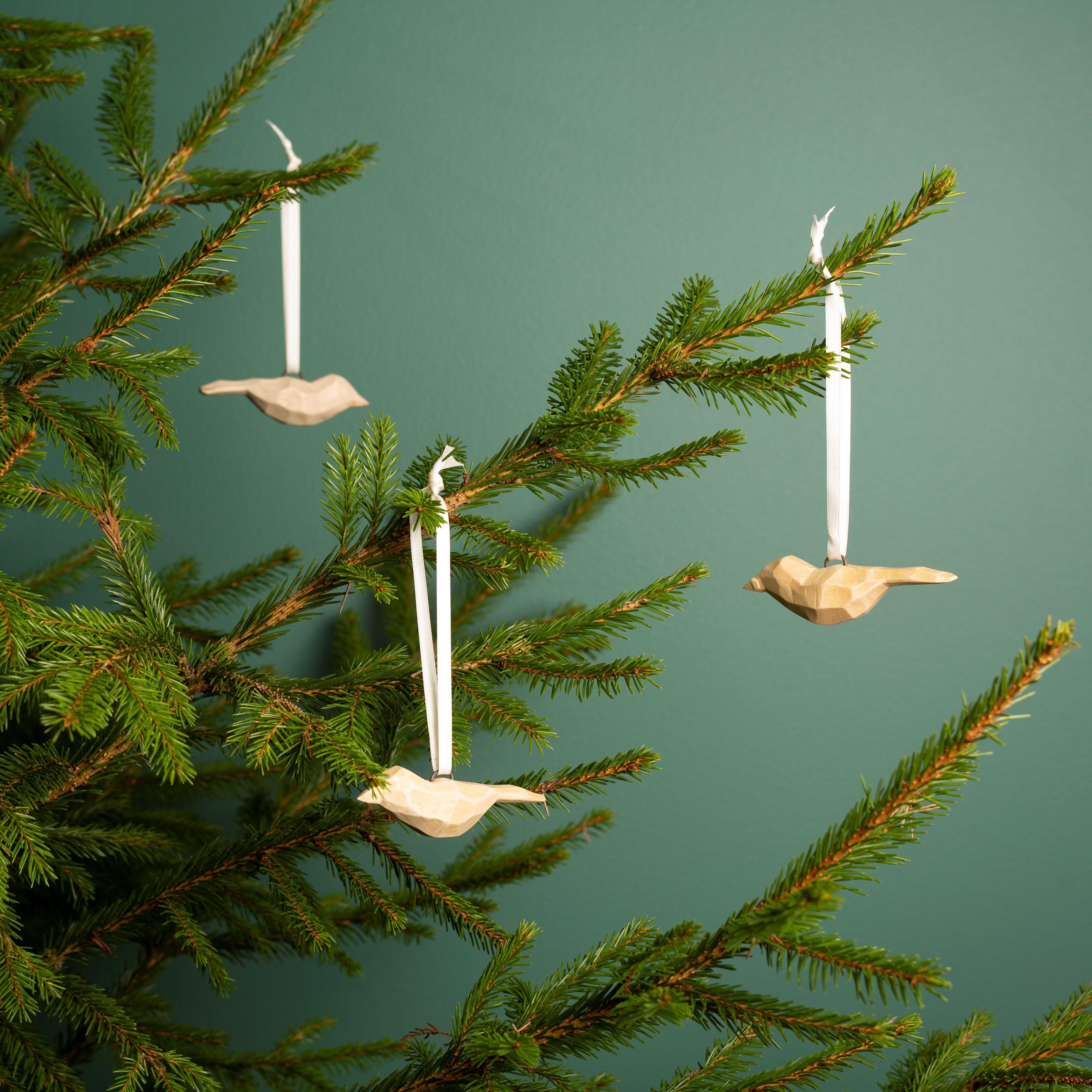Holzornament | Natürlicher Vogel