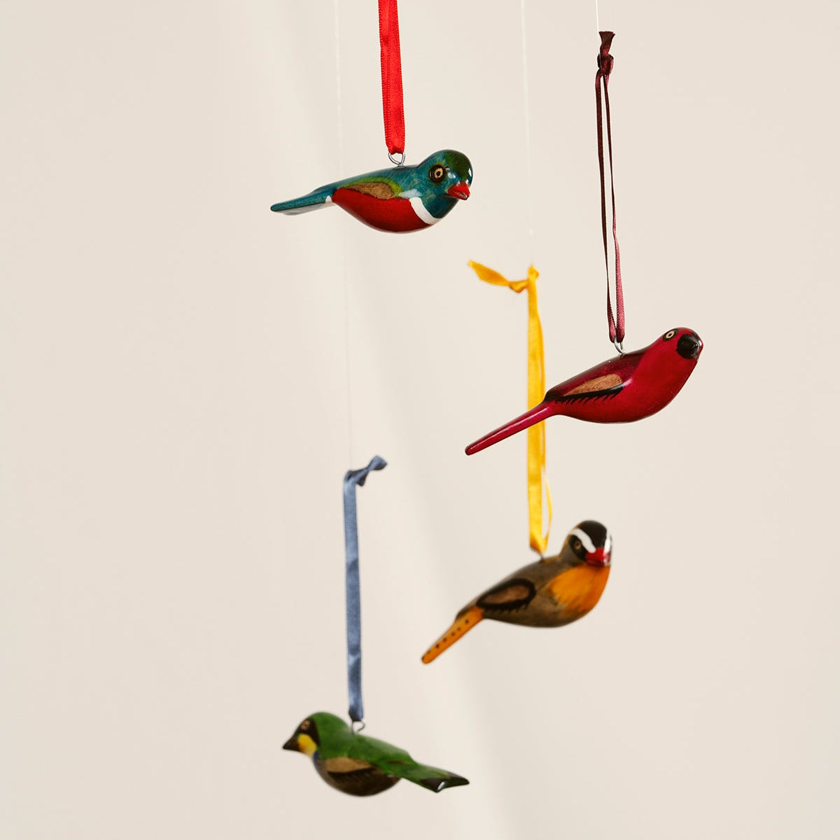 Handmade fair trade Jacaranda wood Wooden ornament | Firefinch