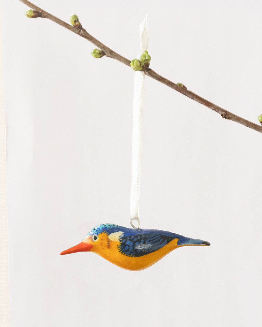 beautiful kingfisher ornament handmade