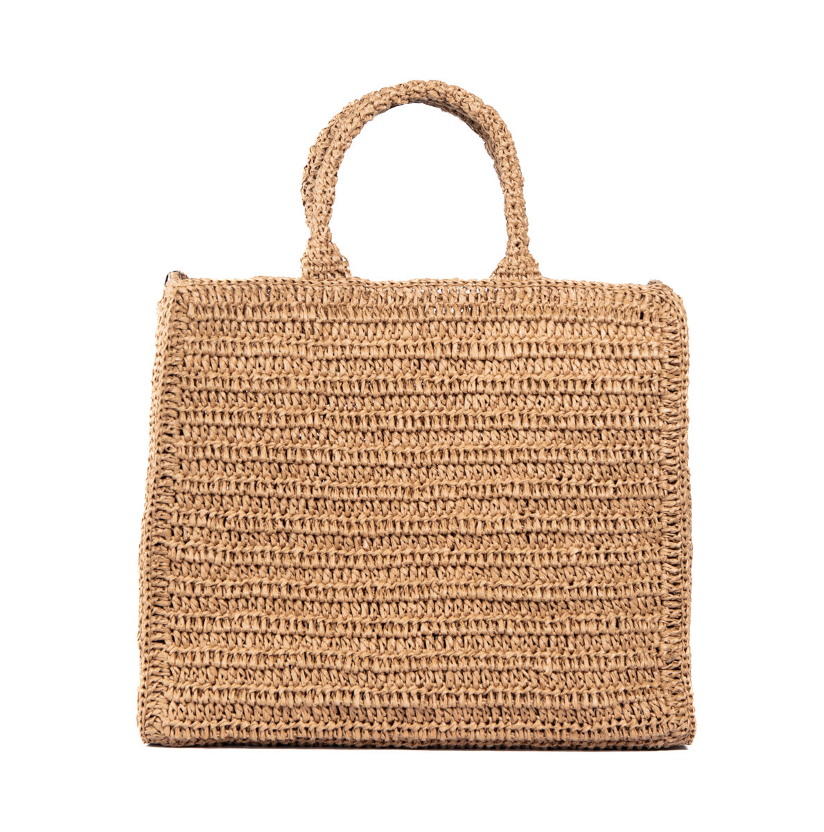 Crocheted bag | Brown M