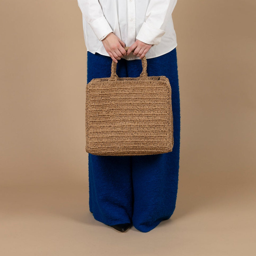 Handmade crocheted bag