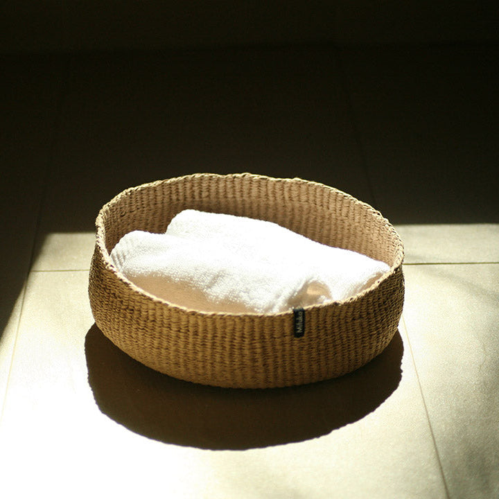 Bowl in a bathroom with towel hotel