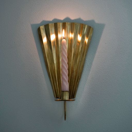 Mifuko Brass Candle holder One size Wall sconce | Brass