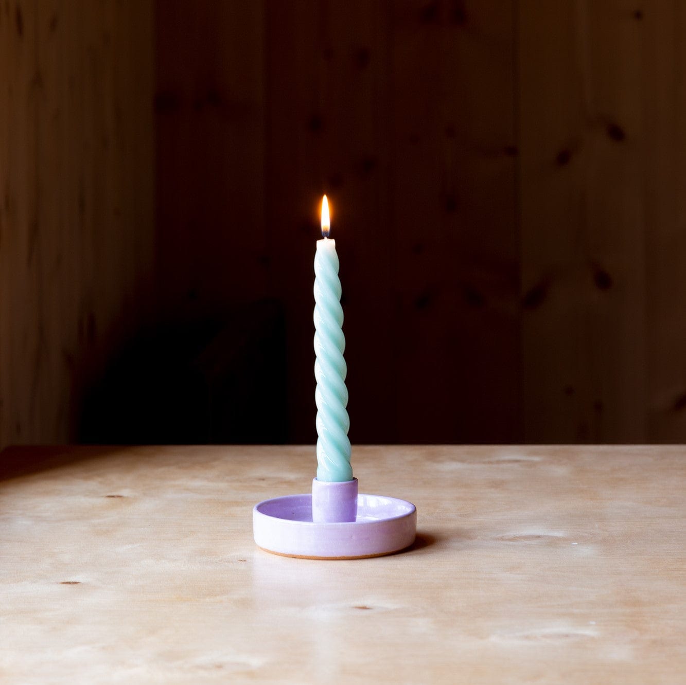 Mifuko Ceramic Candle holder One size Ceramic candle holder | Lilac