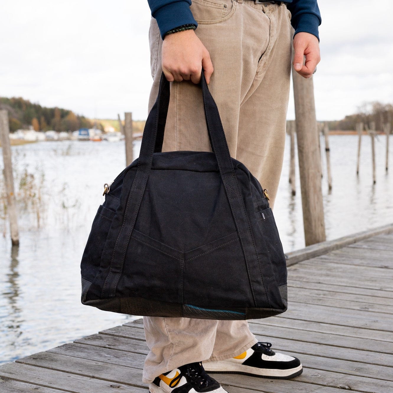 Mifuko Cotton Bag Rafiki canvas bag | Green