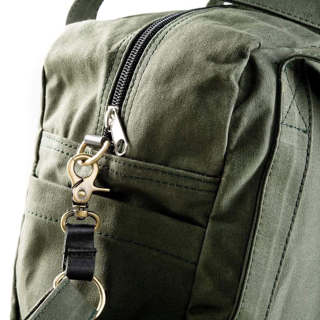 Mifuko Cotton Bag Rafiki canvas bag | Green