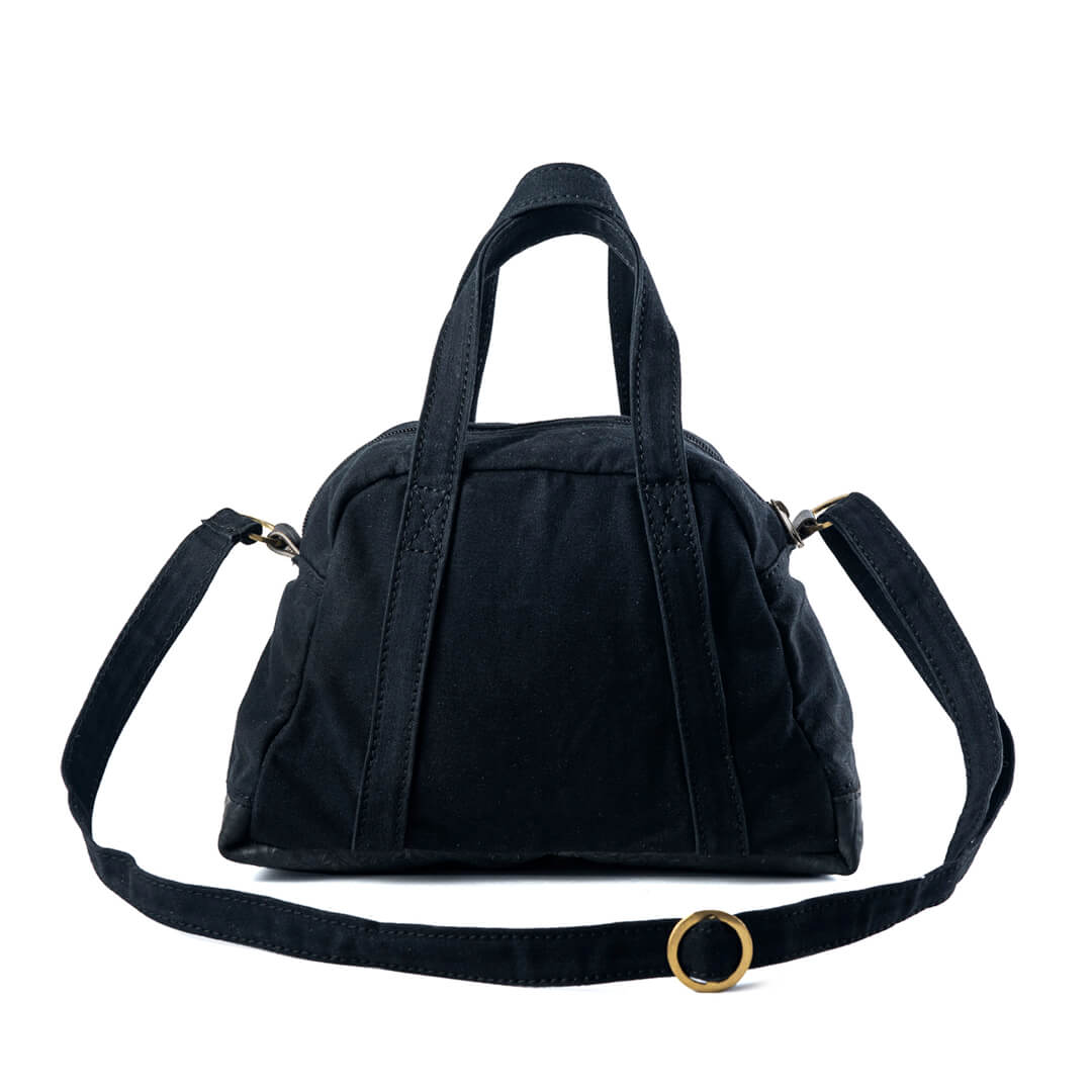 Mifuko Cotton Bag Small Rafiki canvas bag | Black