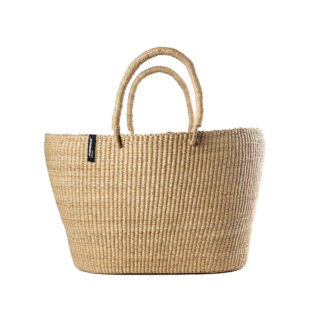 Mifuko Elephant grass Market basket M Bolga market basket | Natural M
