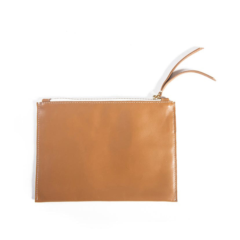 Leather pouch | Light brown