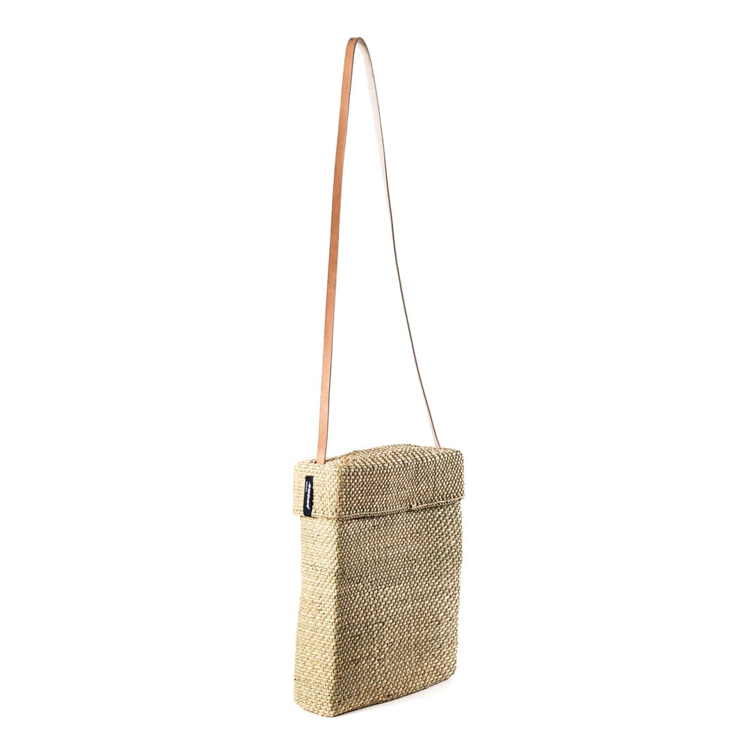 Mifuko Milulu grass Shopper basket S Iringa basket with lid | Natural S