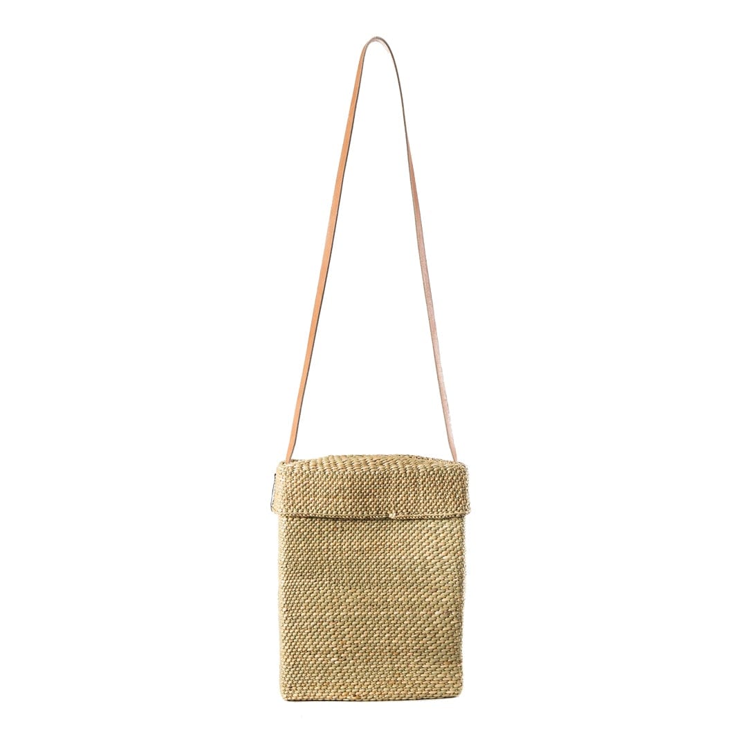 Mifuko Milulu grass Shopper basket S Iringa basket with lid | Natural S