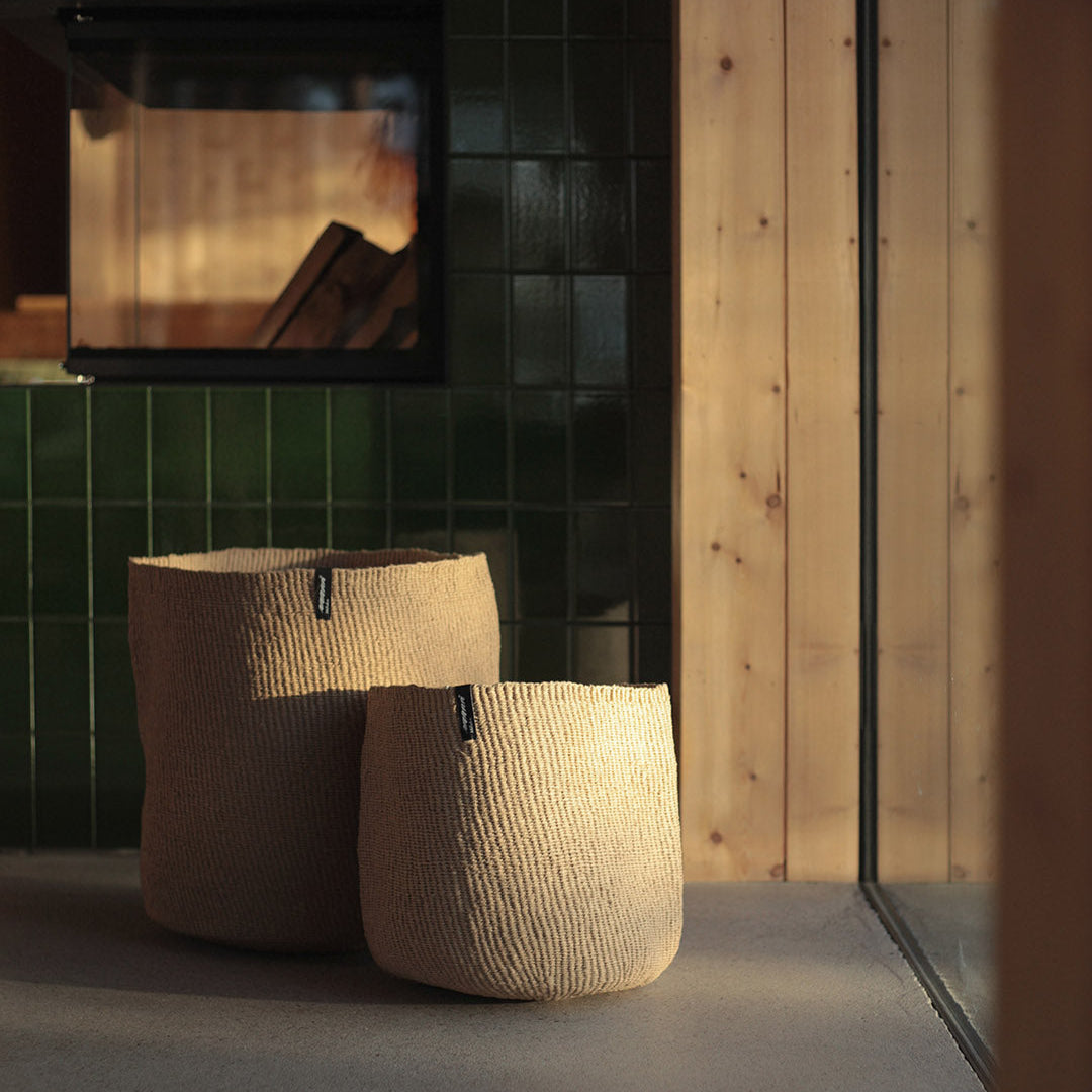 Mifuko basket paper handmade fair trade beautiful classic