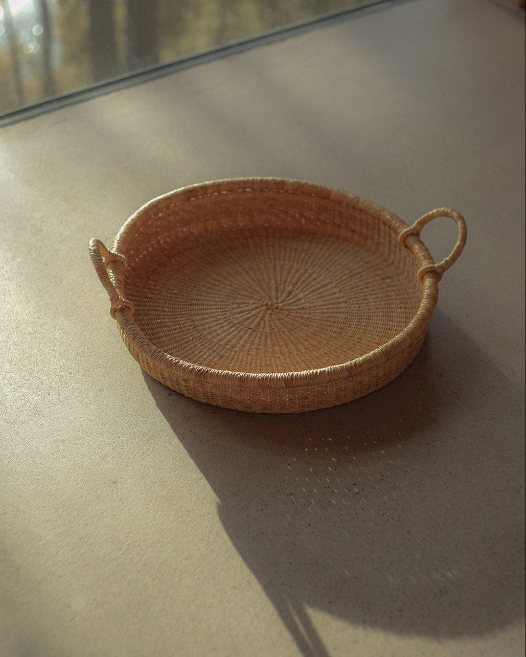 Large handmade bowl fair trade natural fibre beautiful