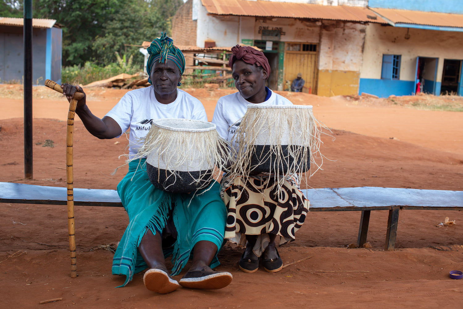 Women artisans working with Mifuko in Kenya