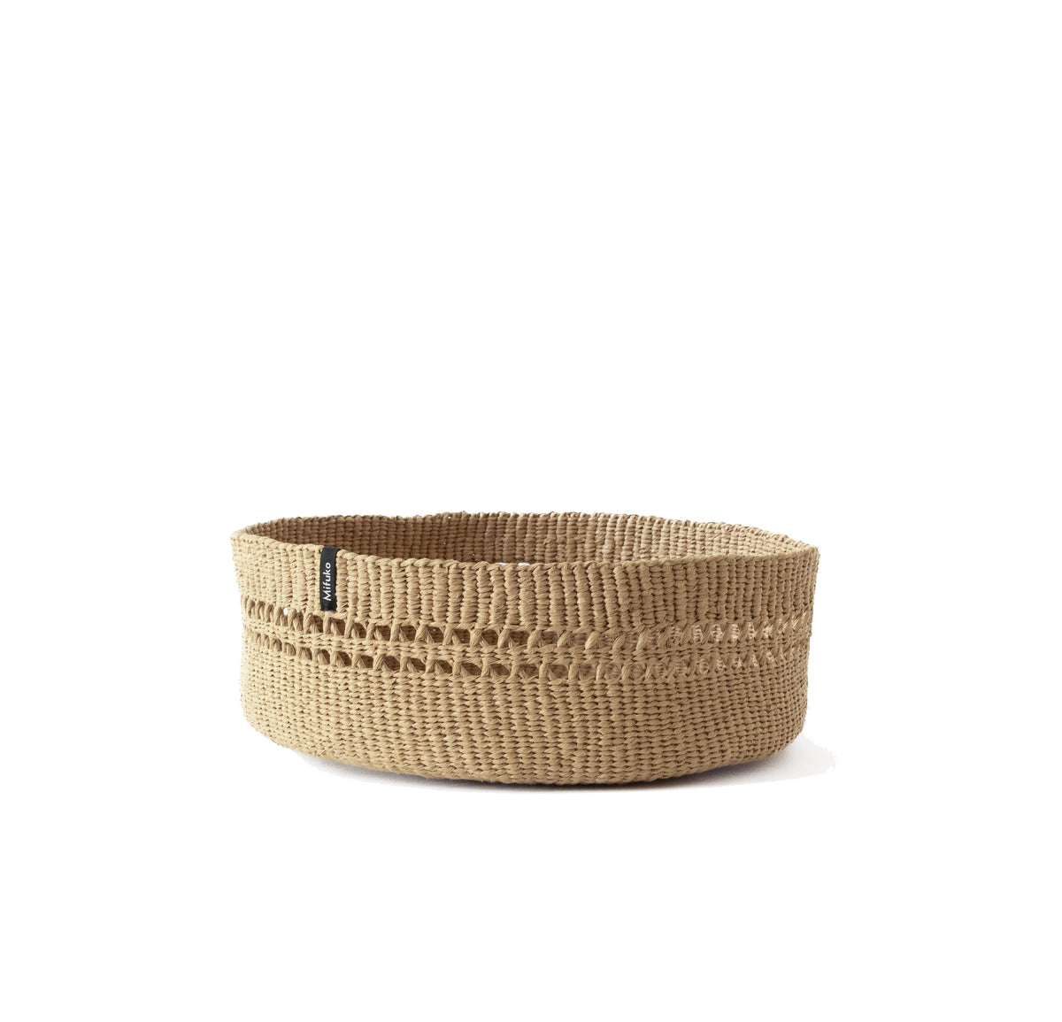 Large storage basket care: How to reshape a squashed woven basket?