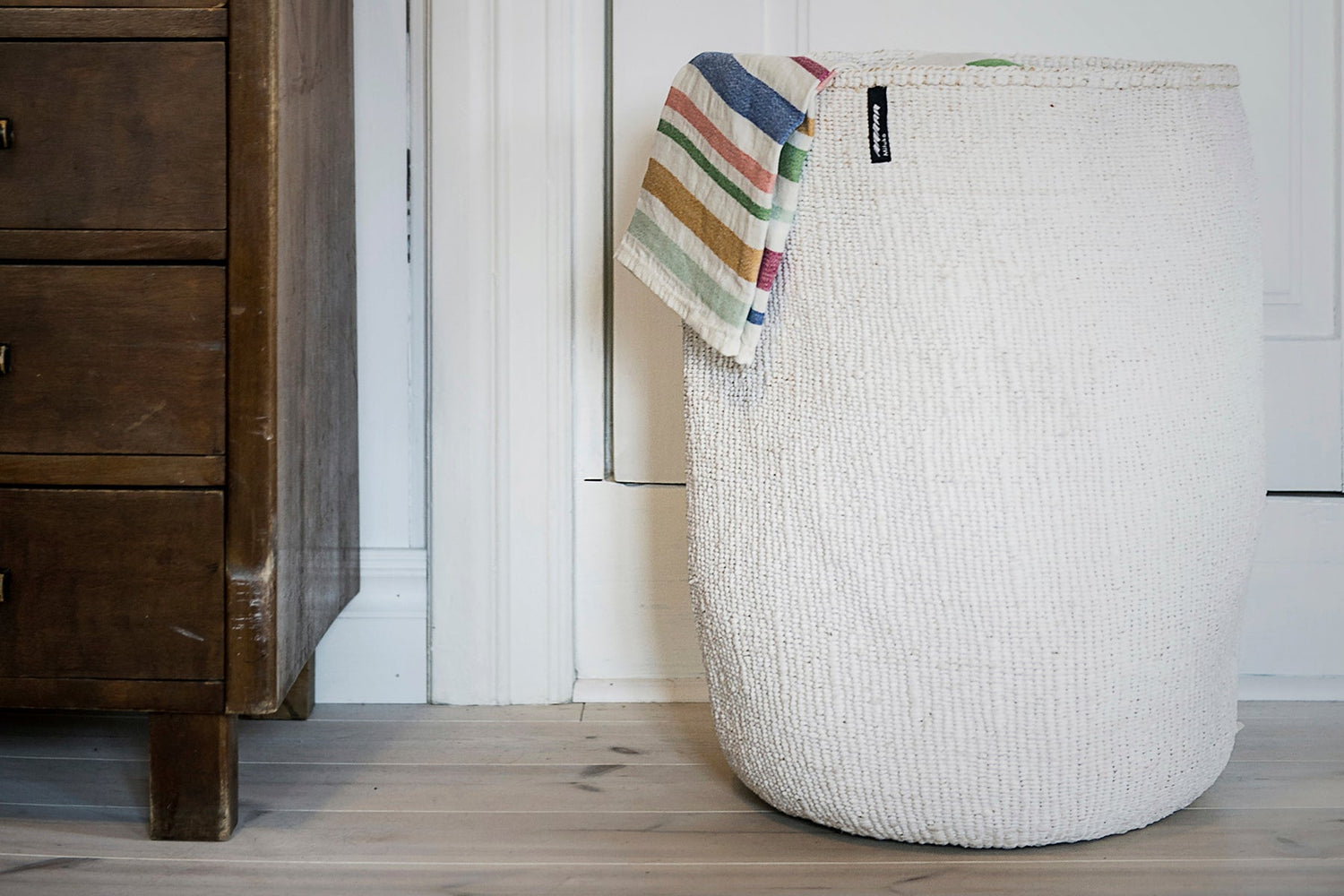 A Traditional Laundry Basket Gets a New, Stylish Look