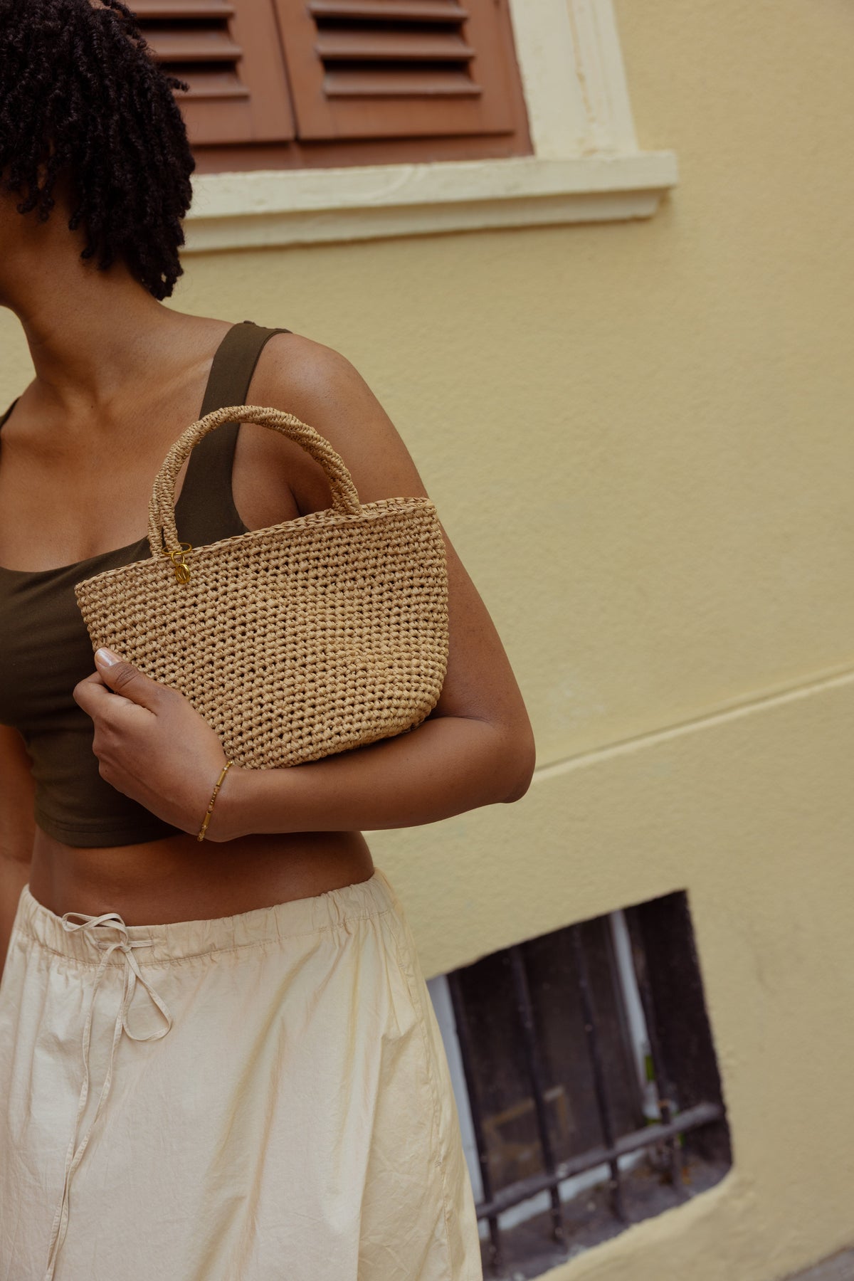 crocheted bags