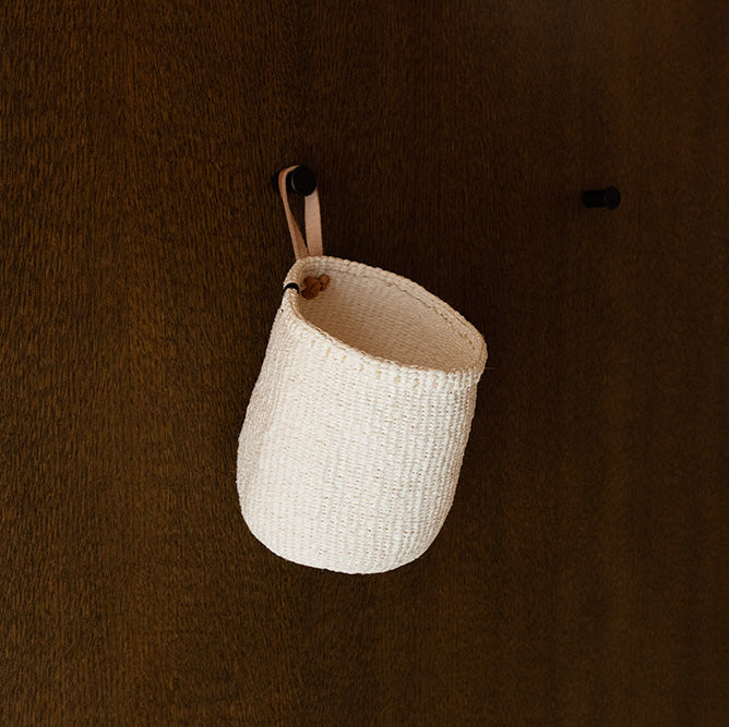 Kiondo basket | White with loop XS