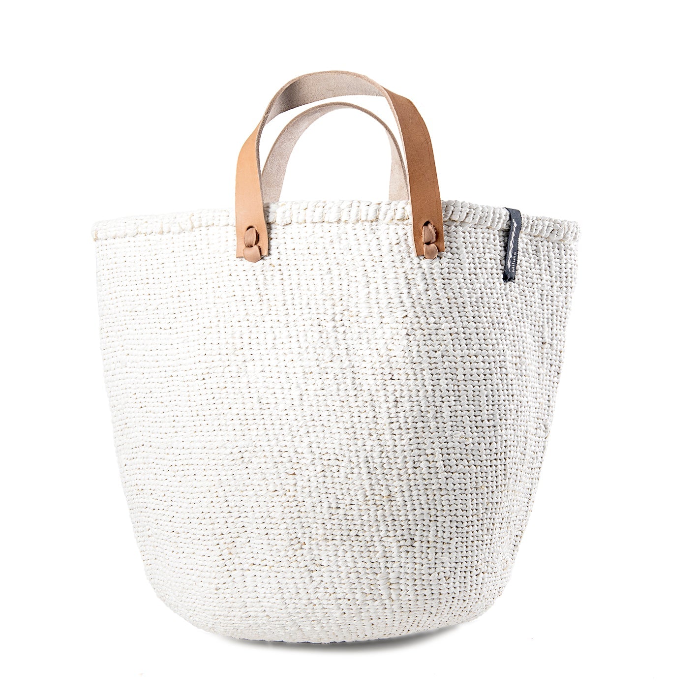 Kiondo market basket | White M