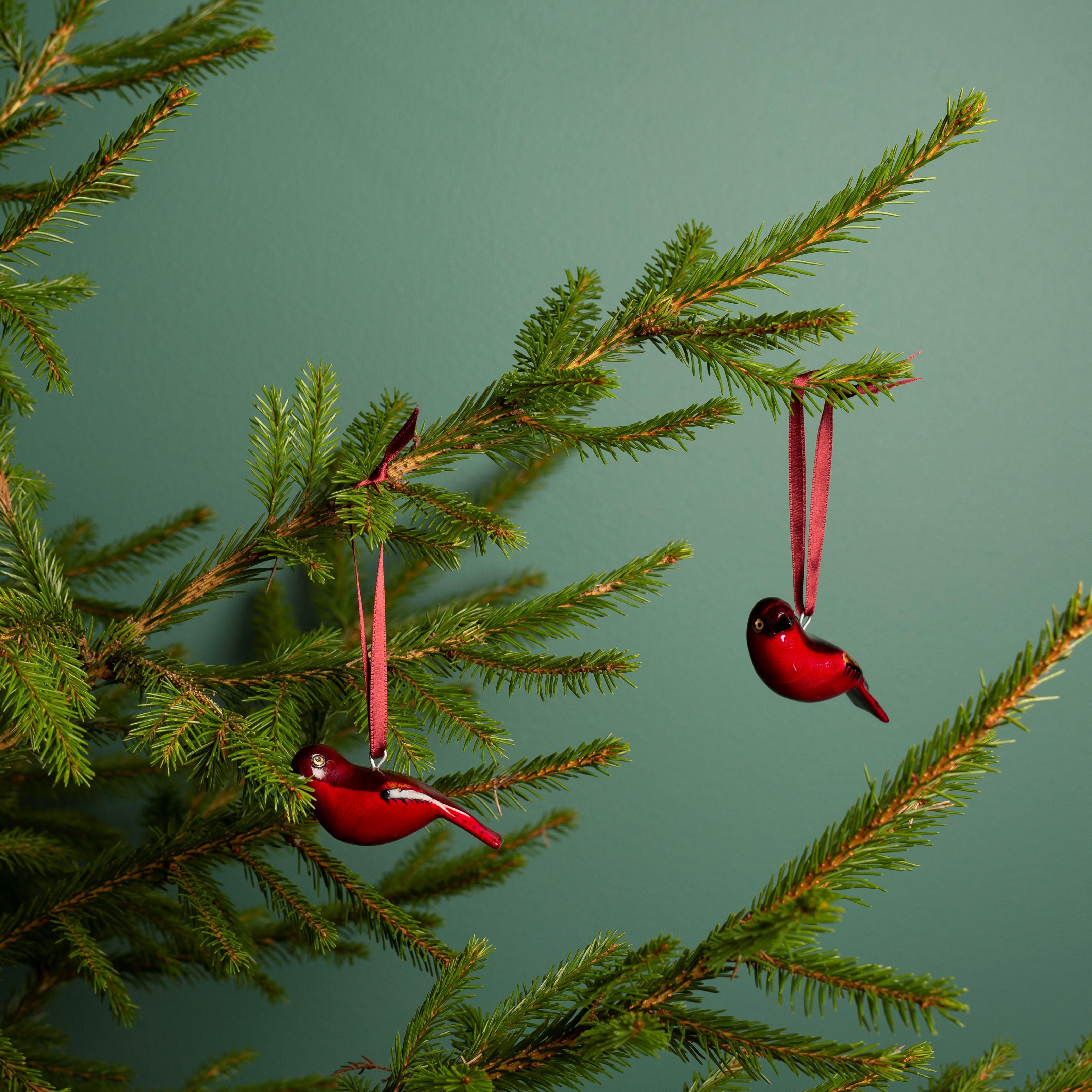 Wooden ornament | Firefinch