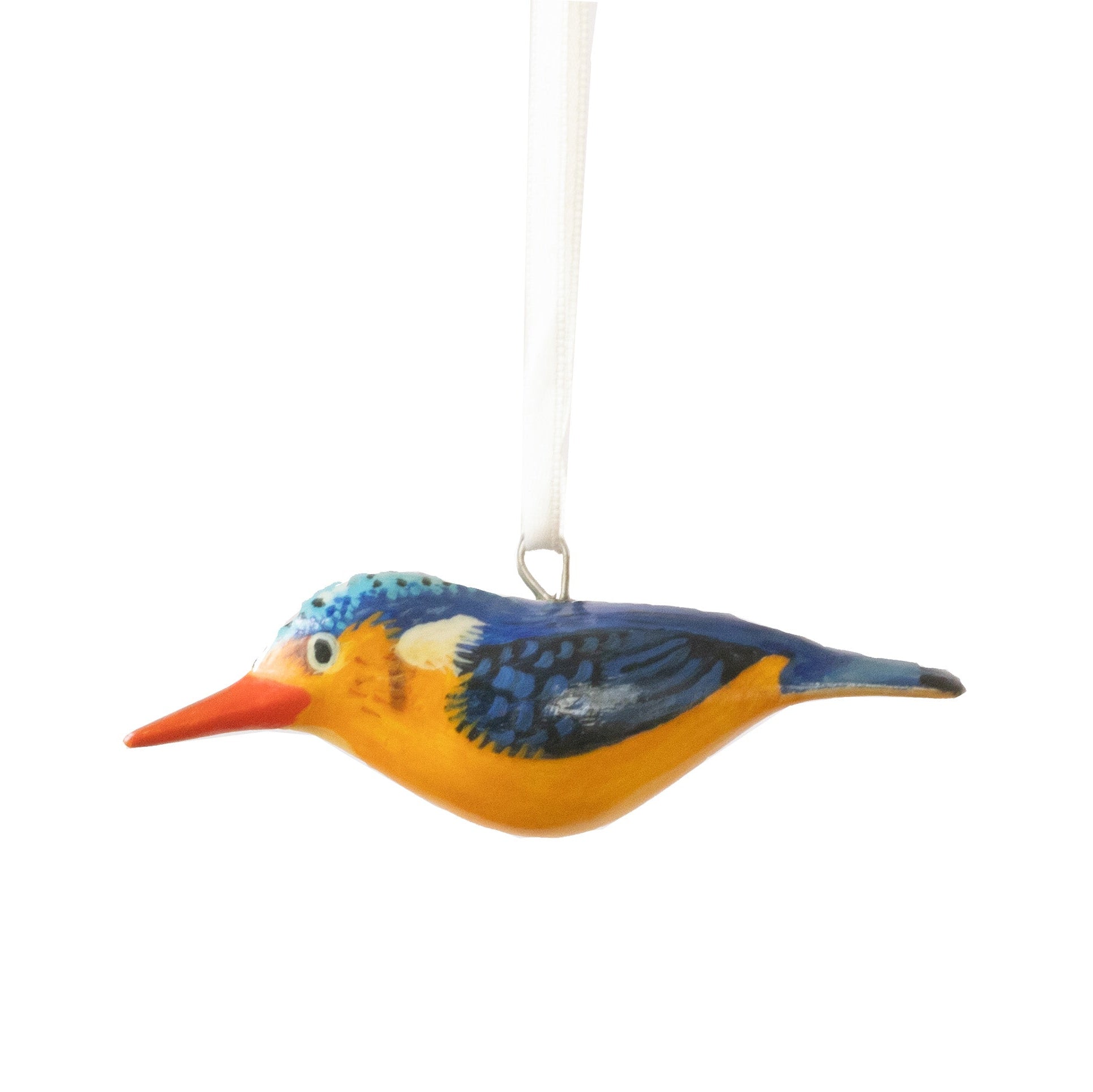 Kingfisher wooden decoration
