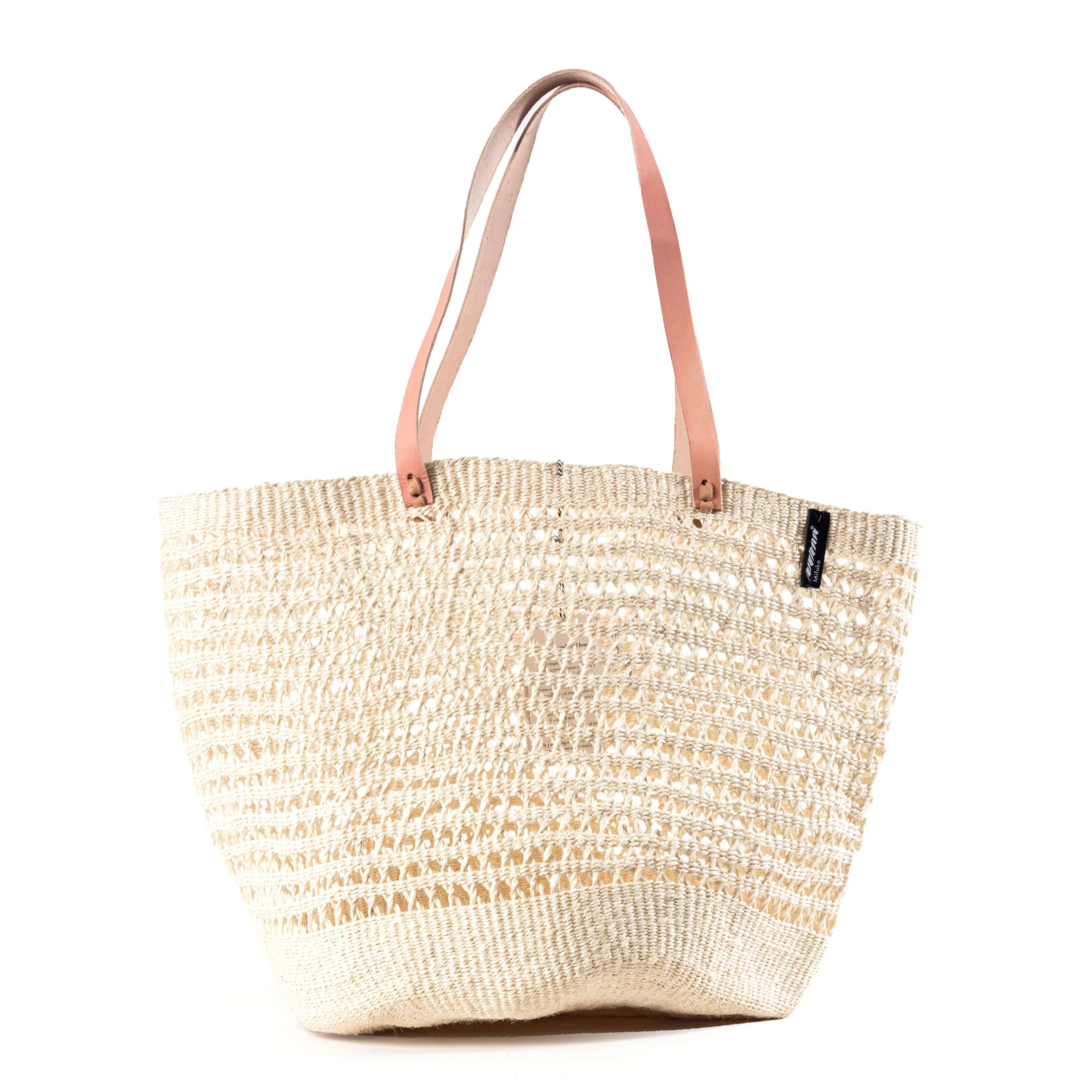 Kiondo shopper basket | Natural open weave L