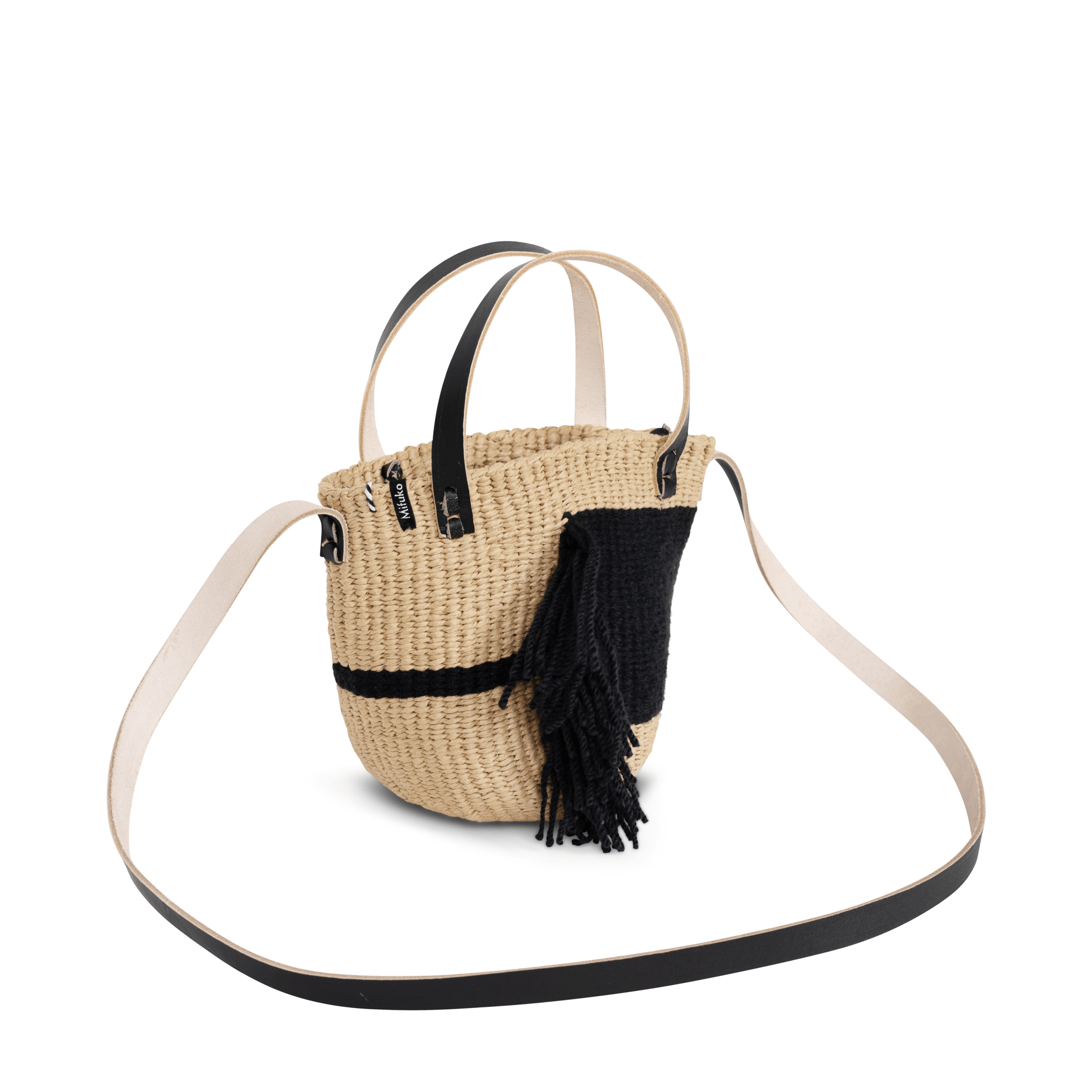 Pamba shopper basket | Ervin Latimer design black XS