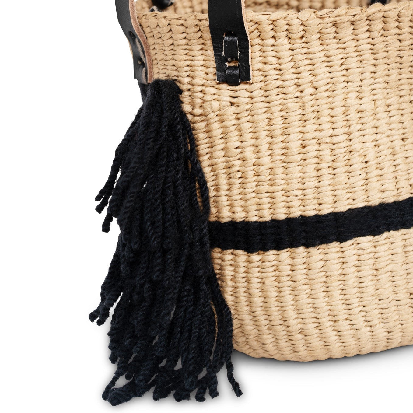 Pamba shopper basket | Ervin Latimer design black XS