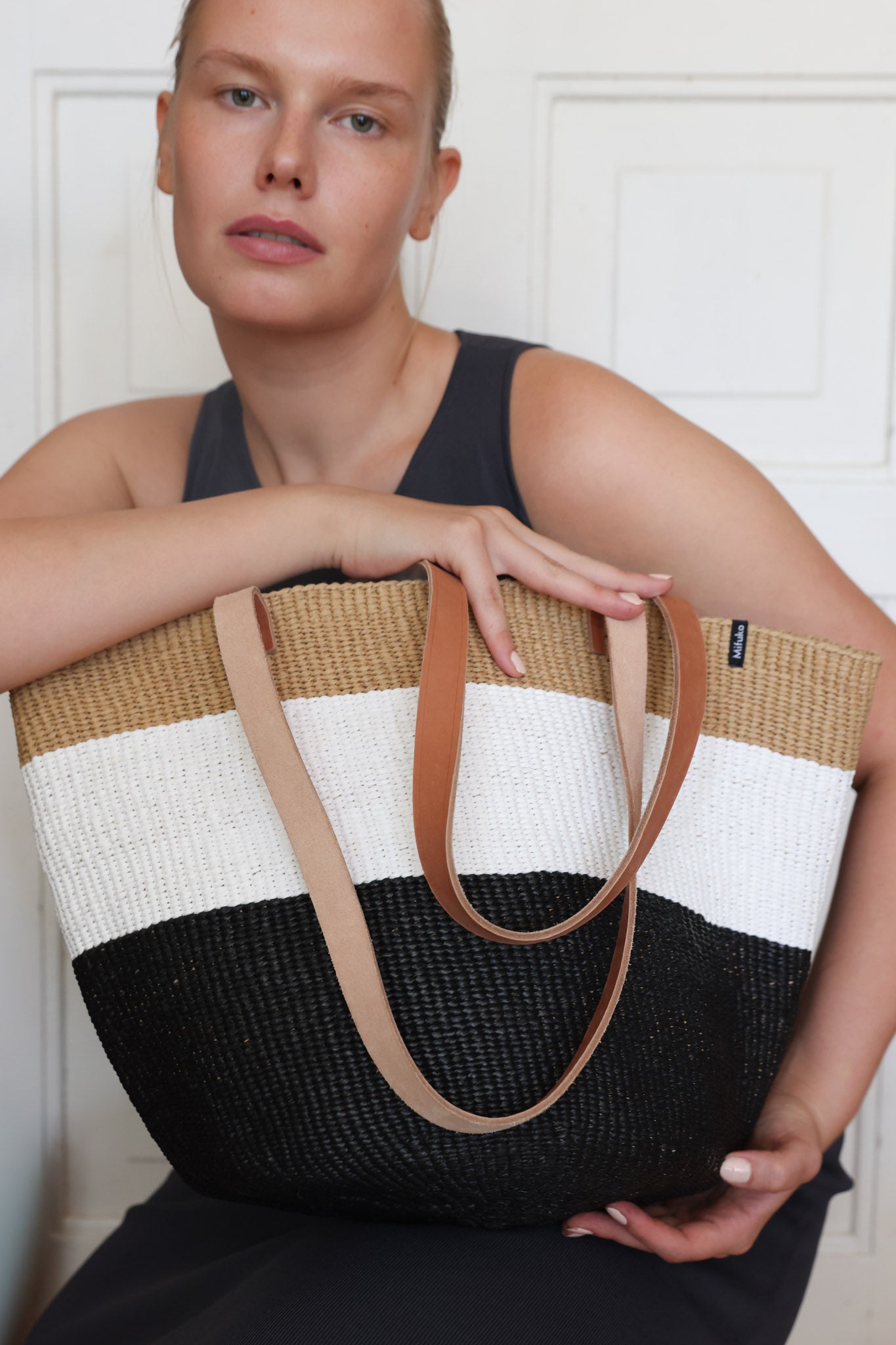Kiondo Shopper-Korb | Duo Schwarz M