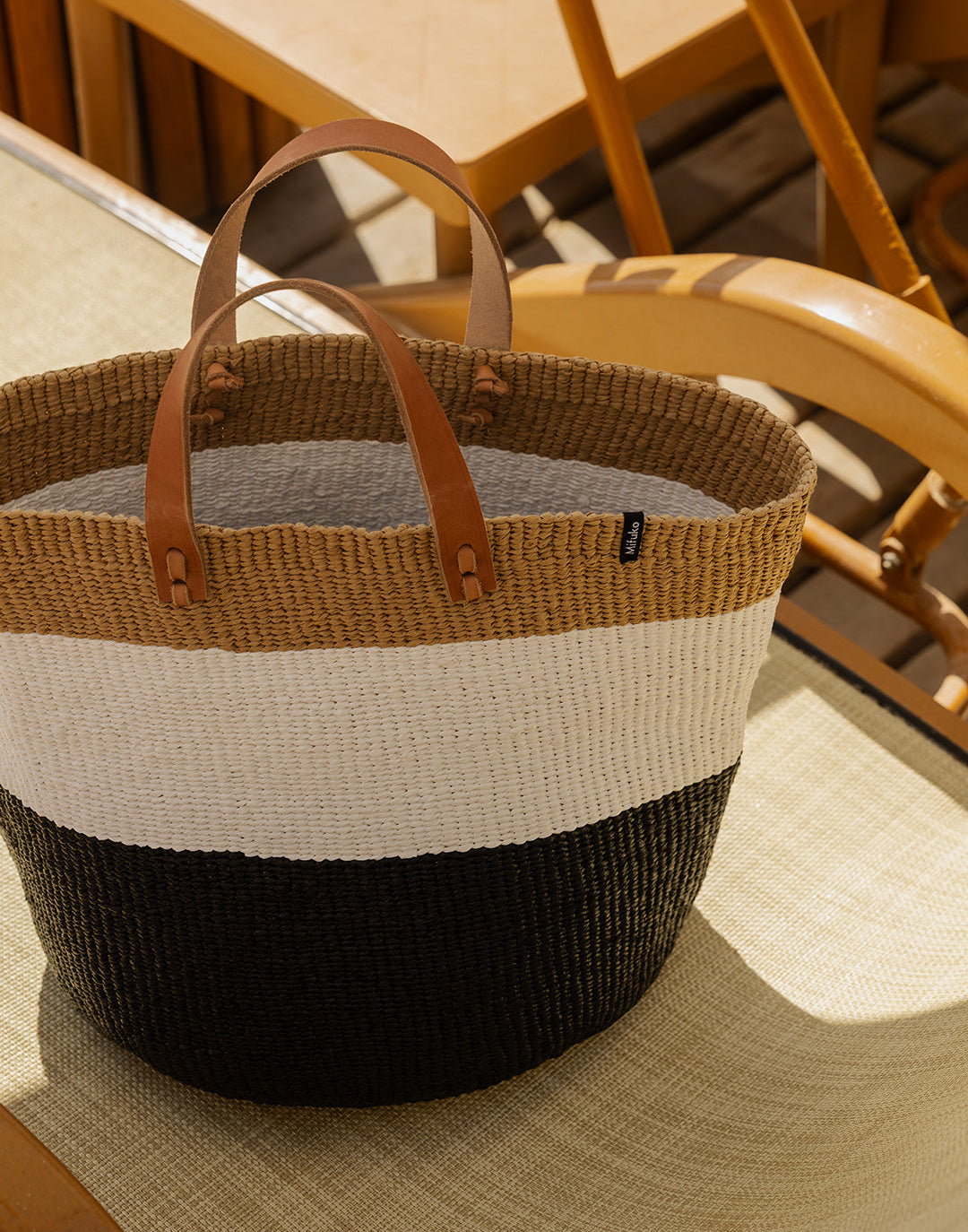 Kiondo market basket | Duo black M