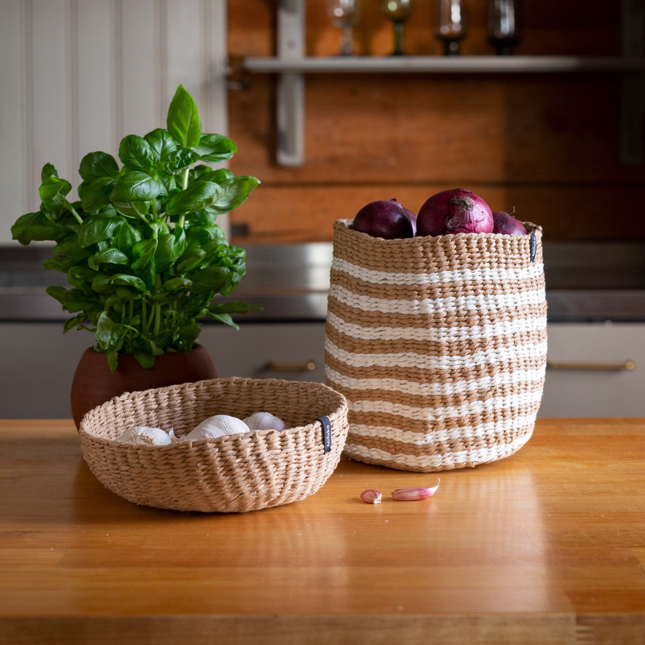 Kiondo Bowl | Brown XS