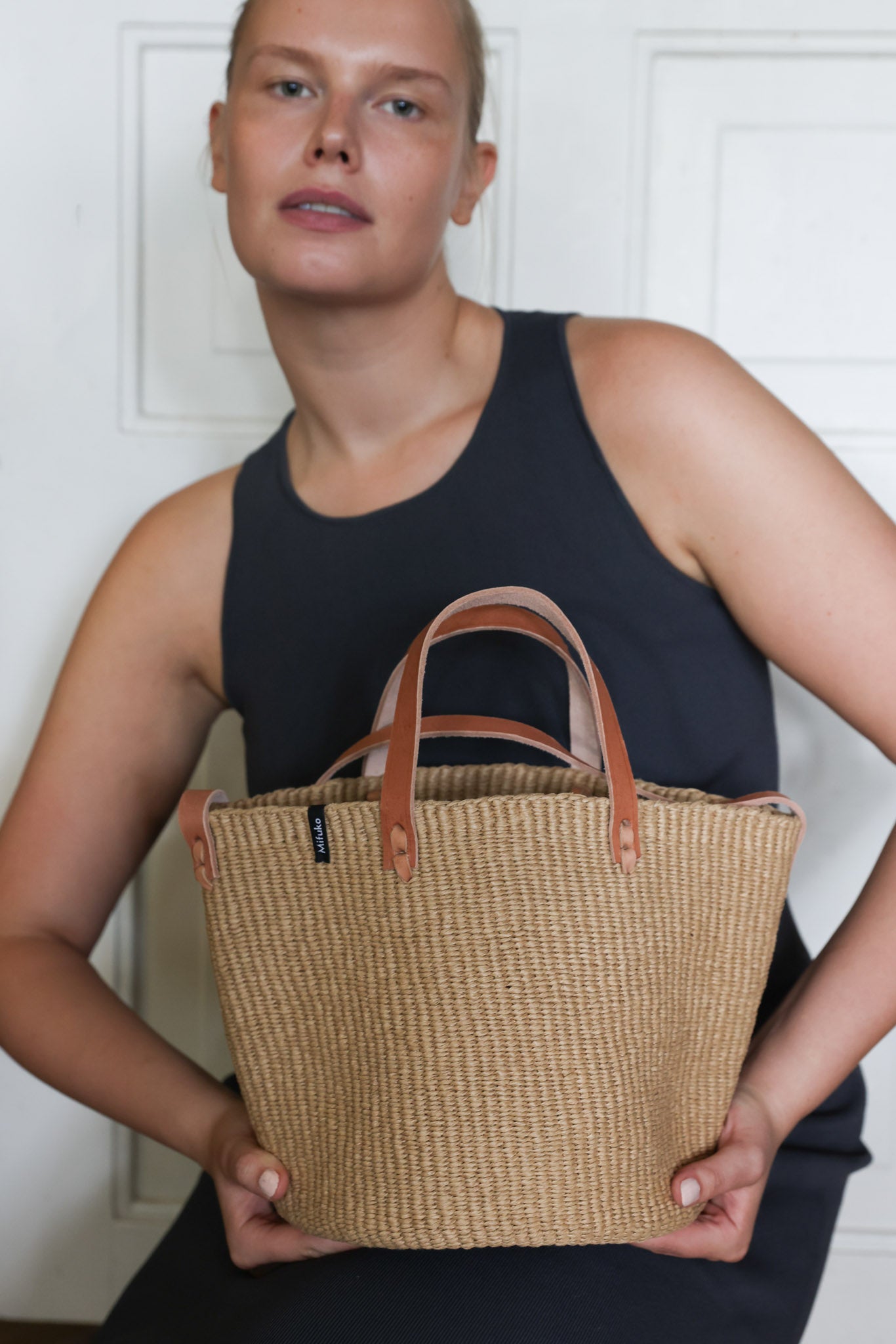 Kiondo crossbody basket bag | Brown S