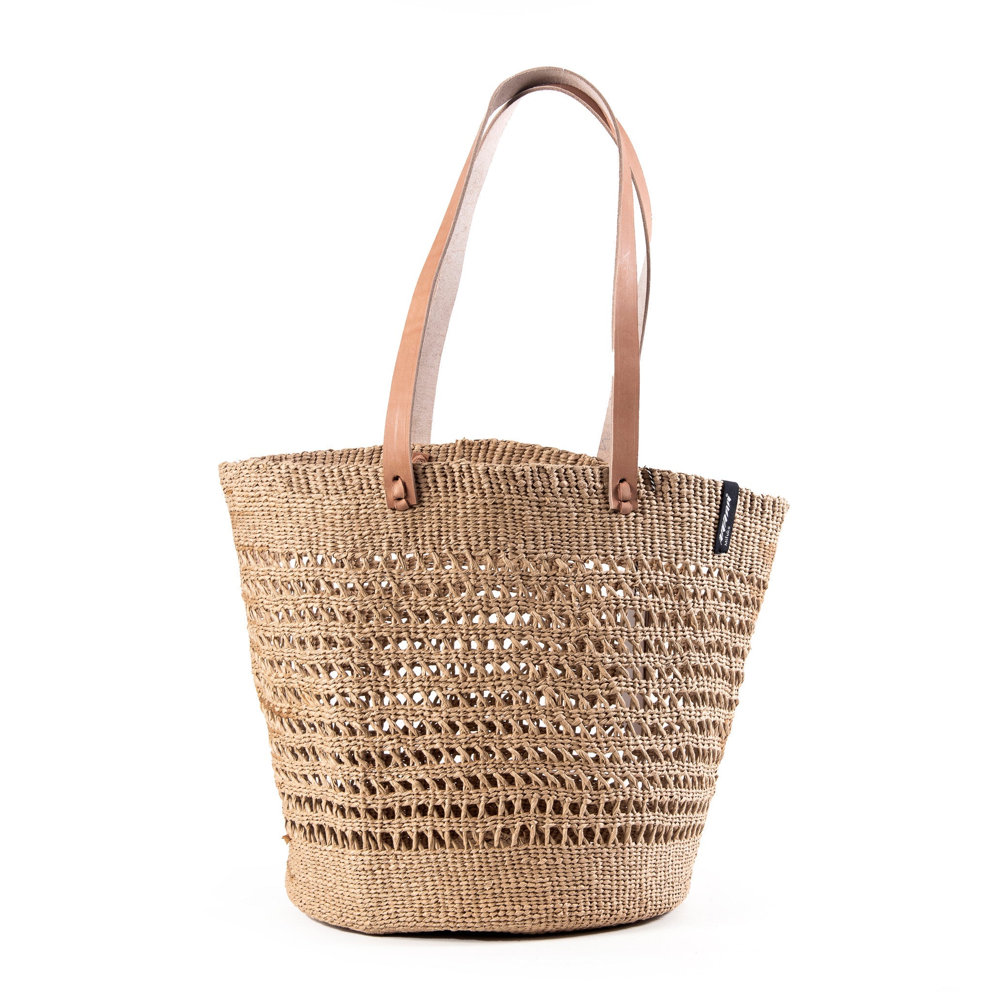 Kiondo shopper basket | Brown open weave M