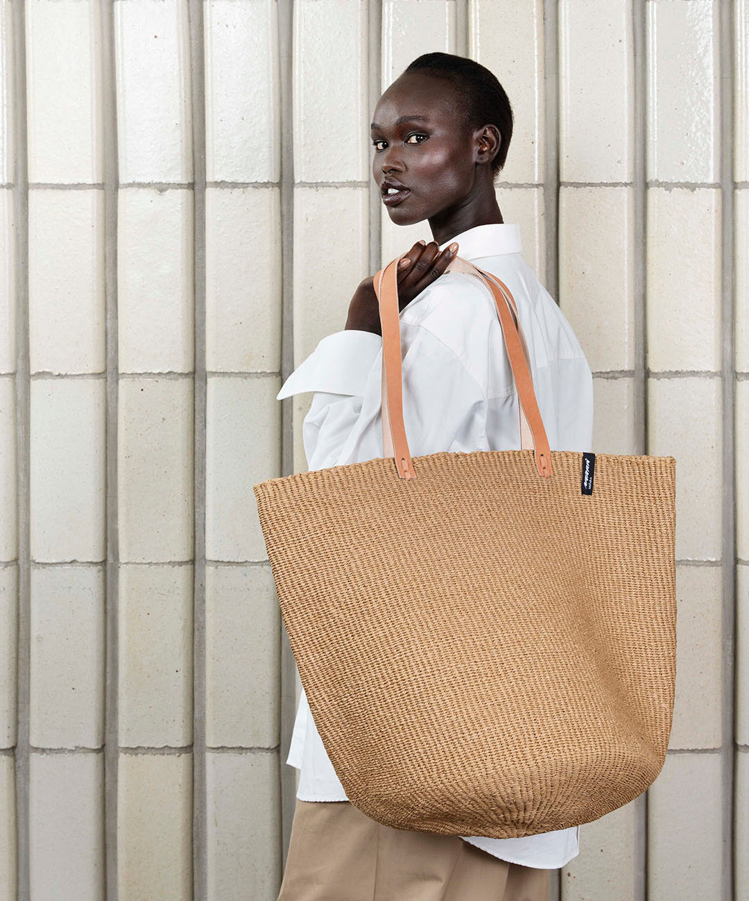 Kiondo shopper basket | Brown L