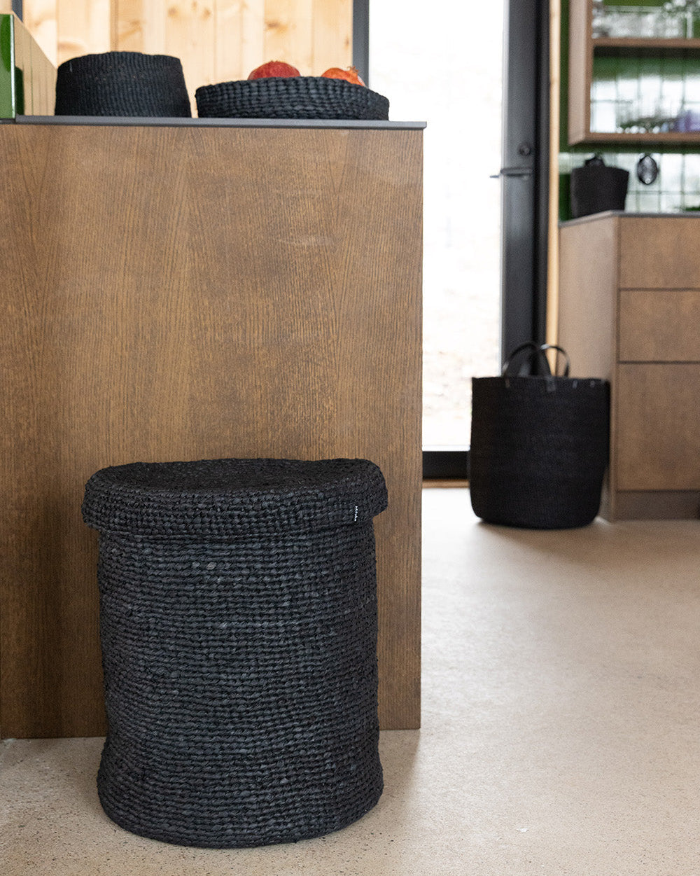 Kiondo market basket | Black L