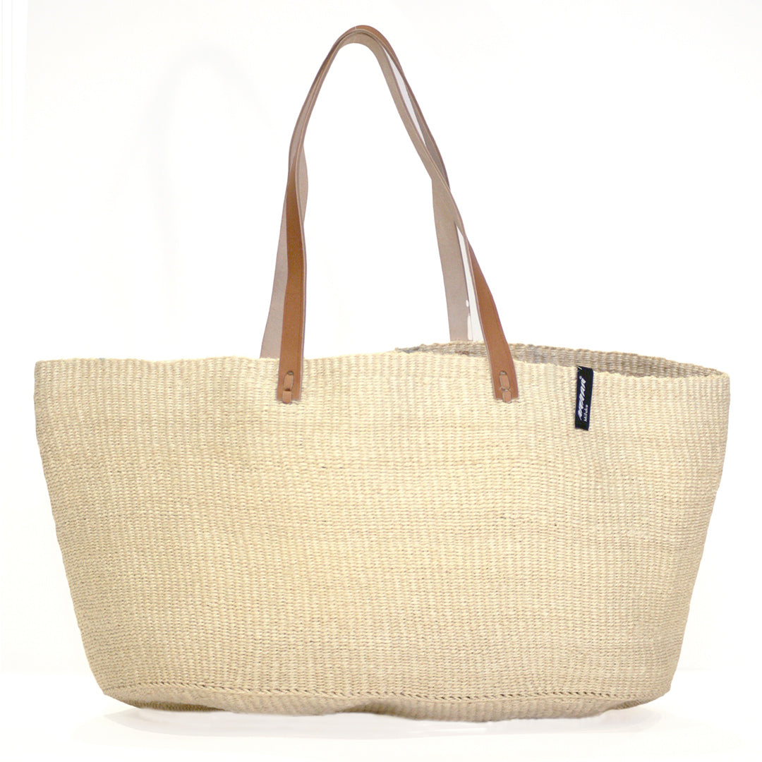 Kiondo floor basket | Oval natural XXL