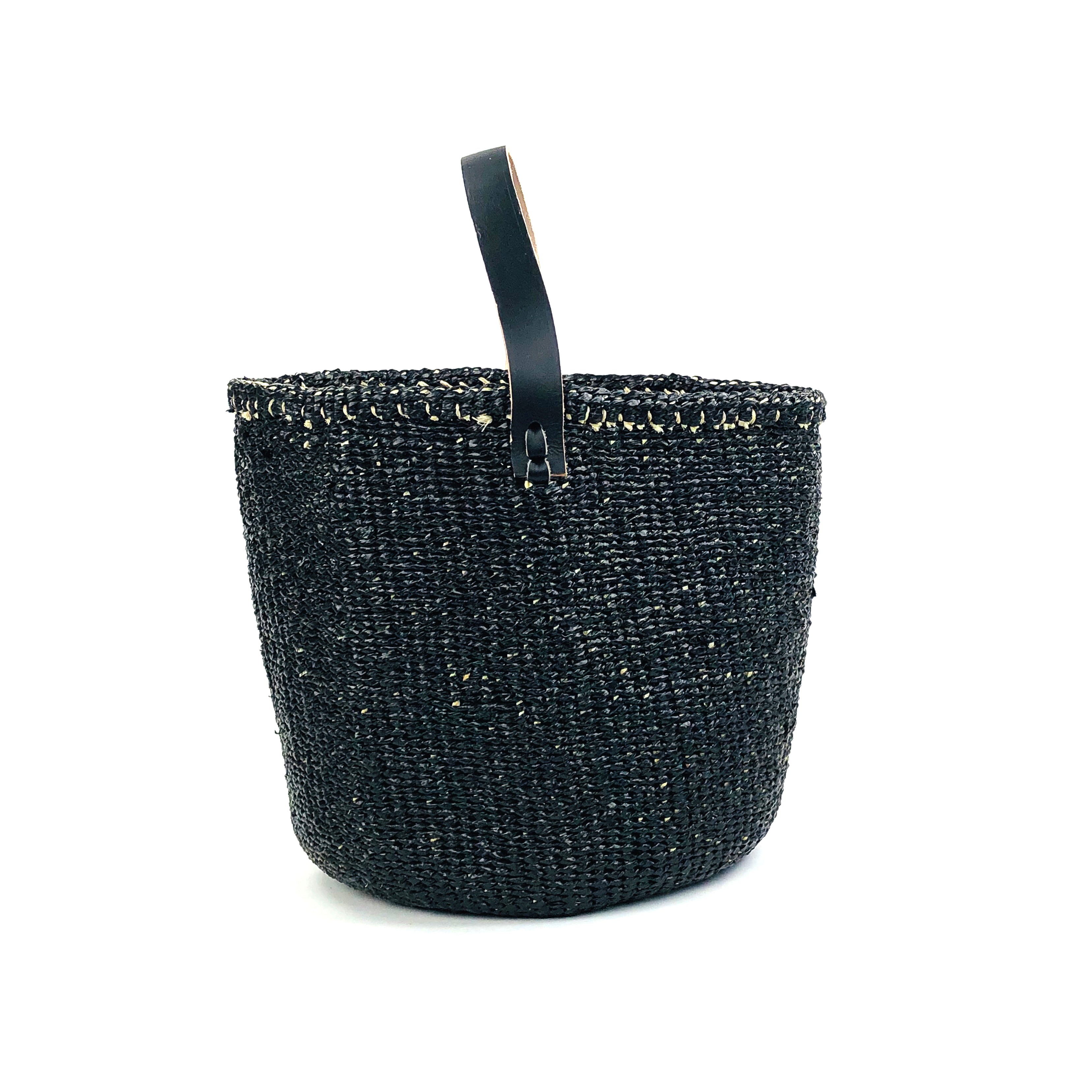 Kiondo basket with handle | Black S