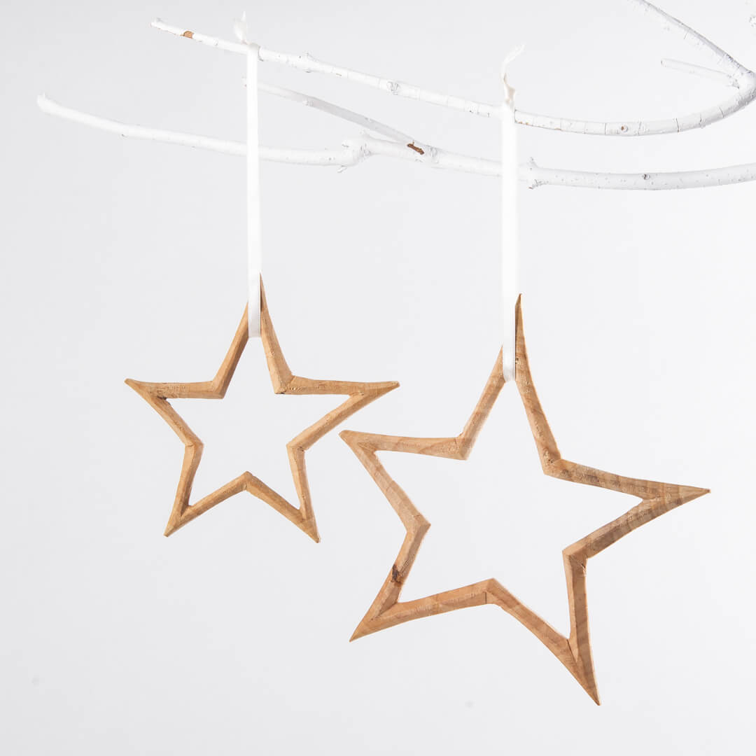 Wooden ornament | Star S