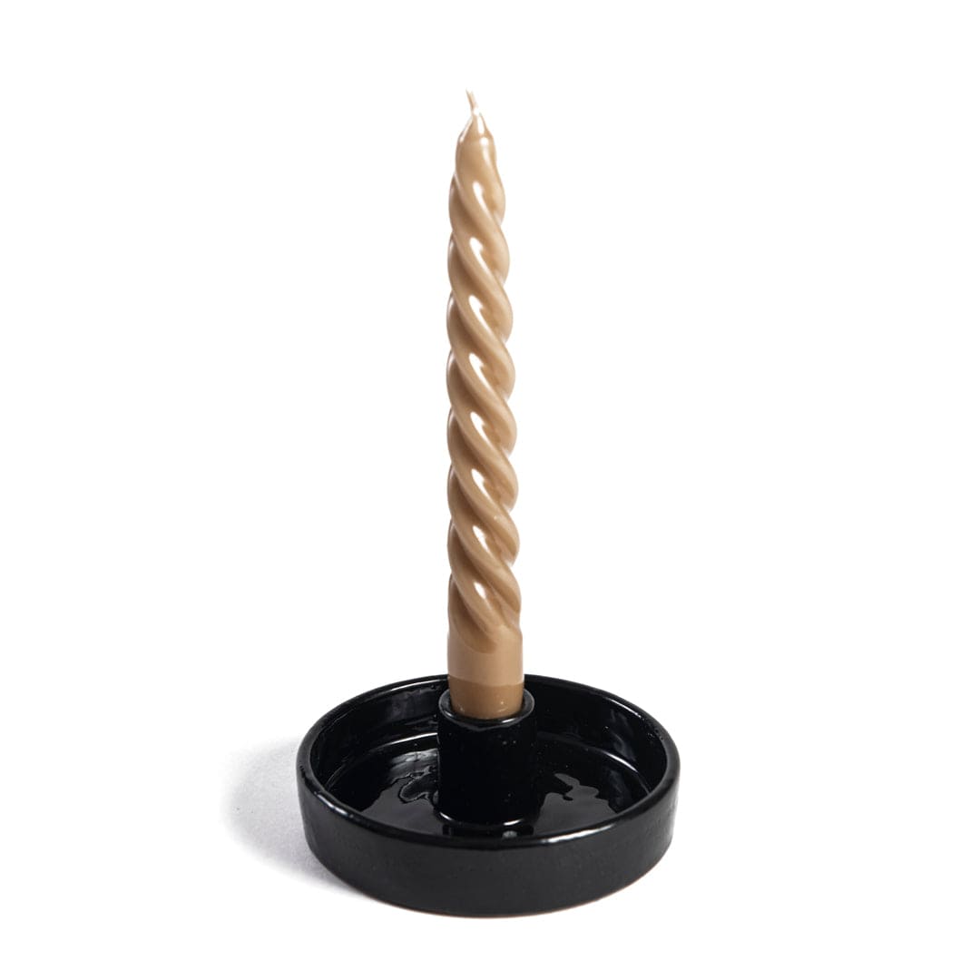 Mifuko Ceramic Candle holder One size Ceramic candle holder - Black