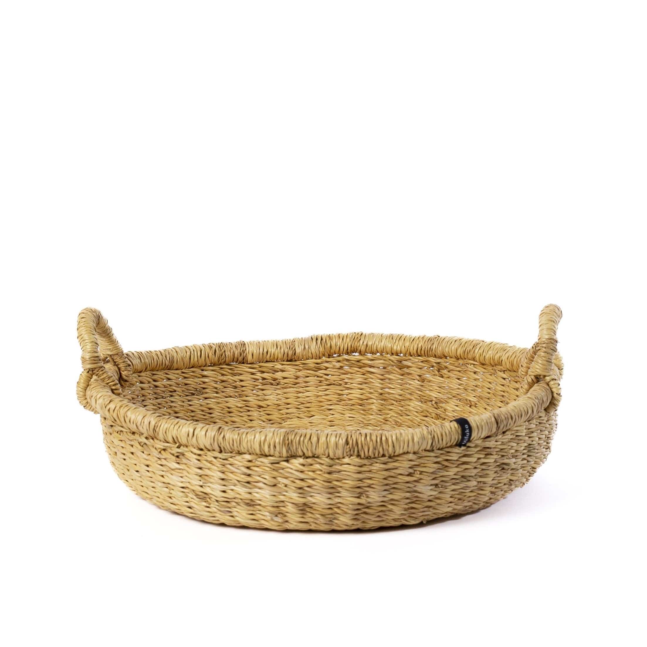 Mifuko Elephant grass Bowl basket M / S Bolga bowl S