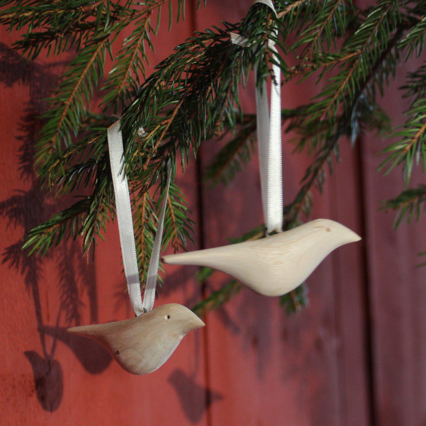 Handmade fair trade Jacaranda wood Wooden ornament | Dove