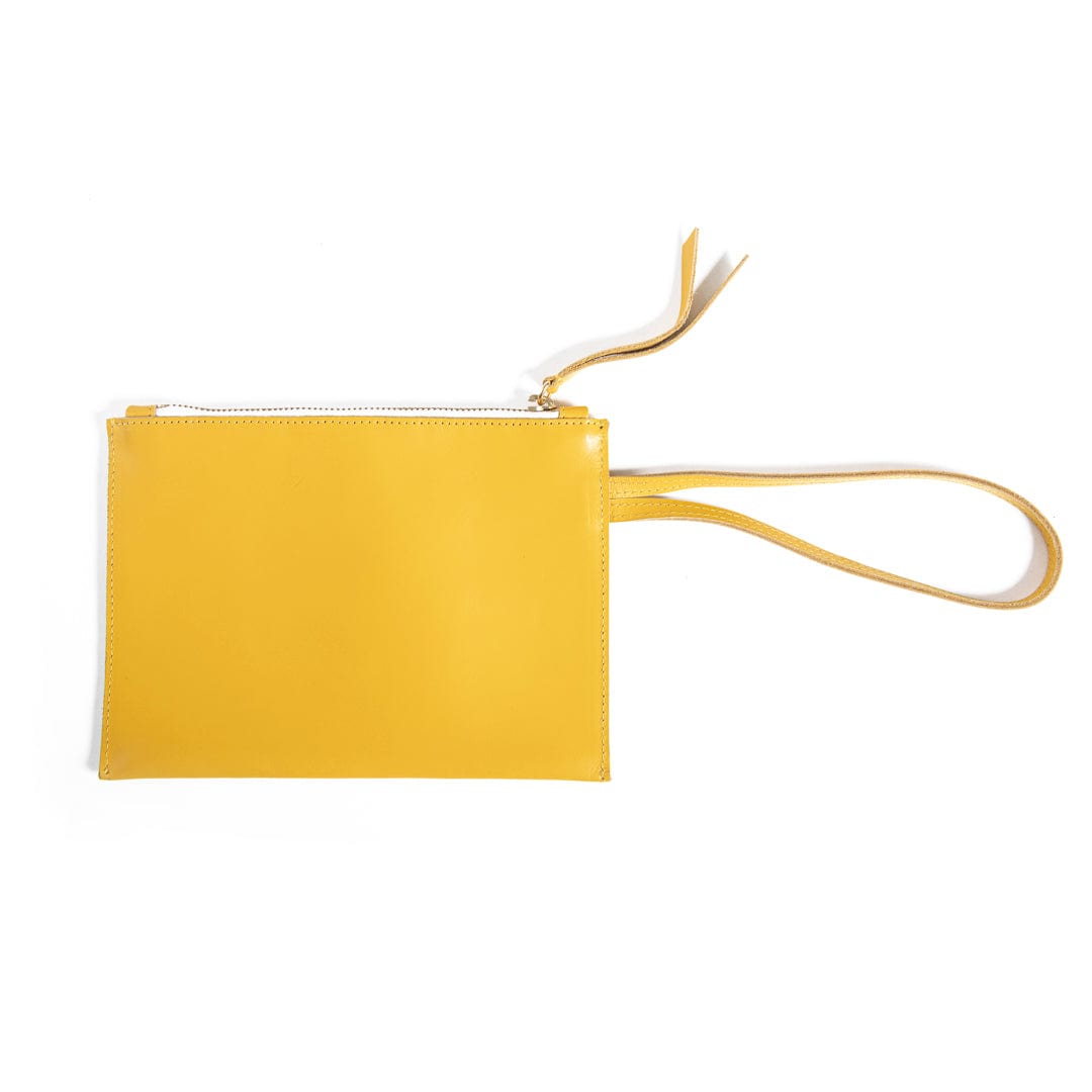 Mifuko Leather Pouch Leather pouch | Yellow