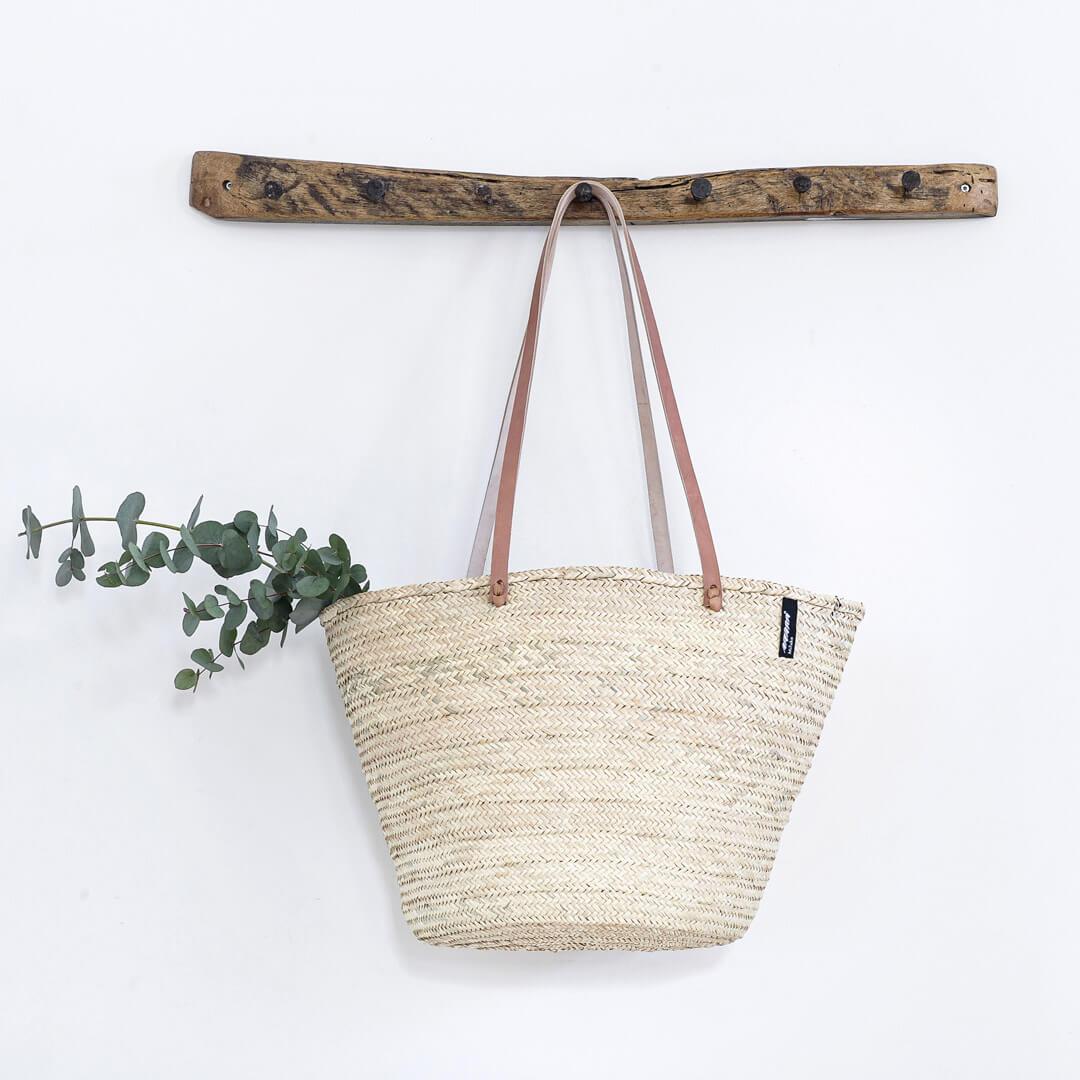 Mifuko Palm tree leaves Shopper basket M Mkeka shopper basket | Natural M