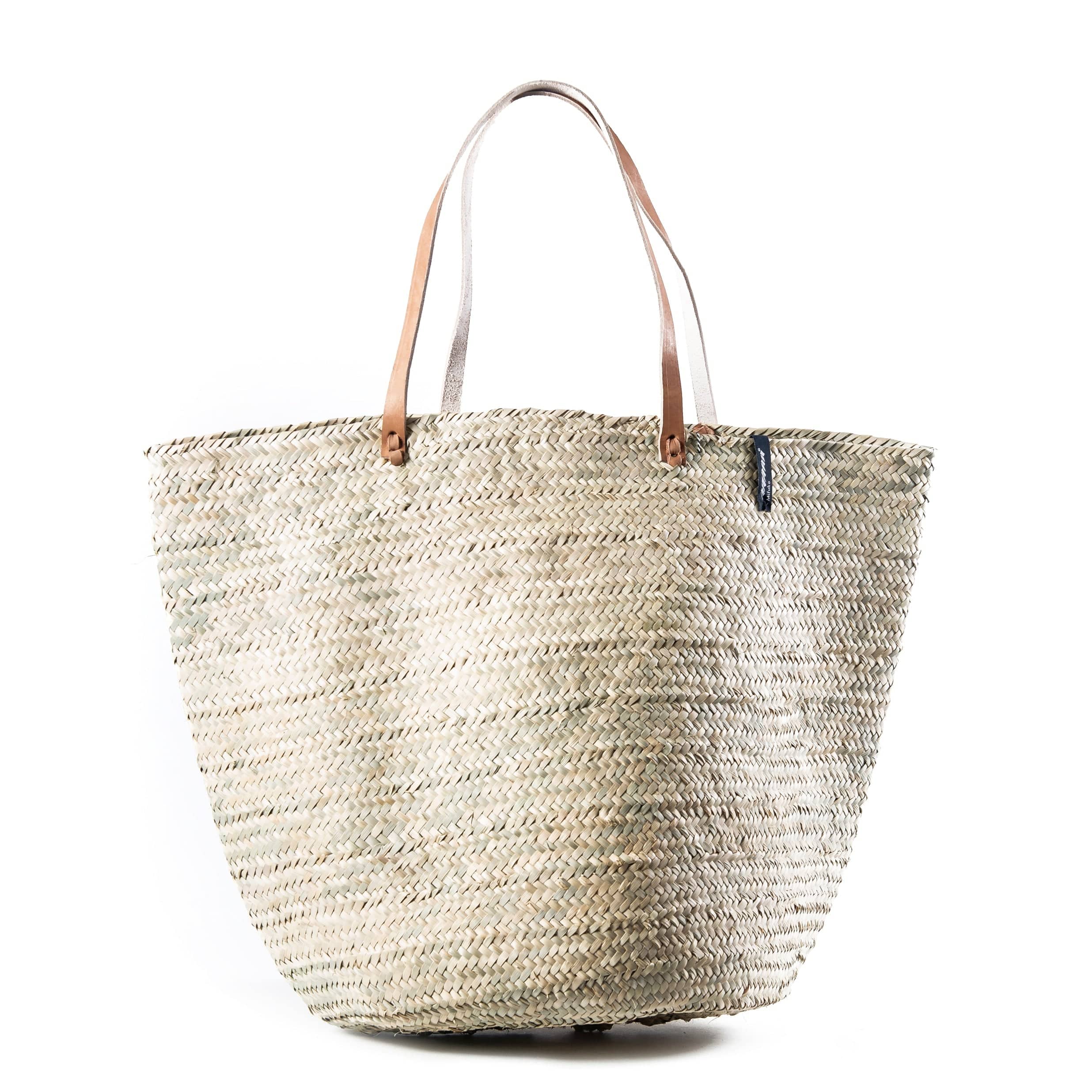 Mifuko Palm tree leaves Shopper basket L Mkeka shopper basket | Natural L