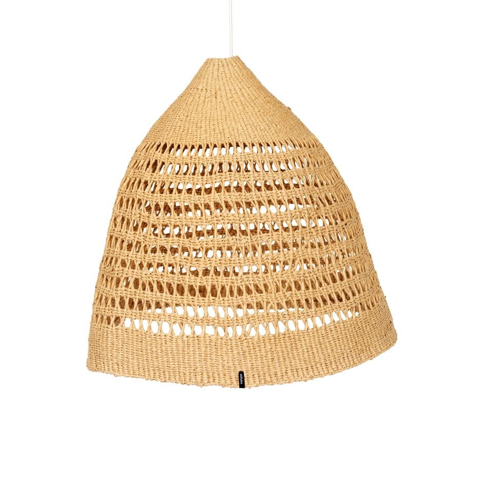 Mifuko Paper Lamp Shade Kiondo lampshade | Open weave L