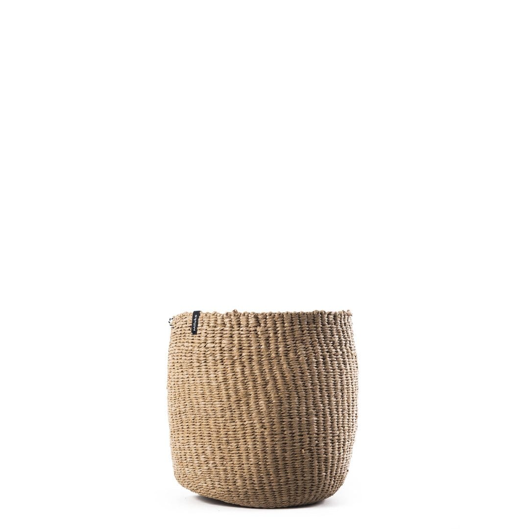 Mifuko Paper Small basket S Kiondo basket | Brown S