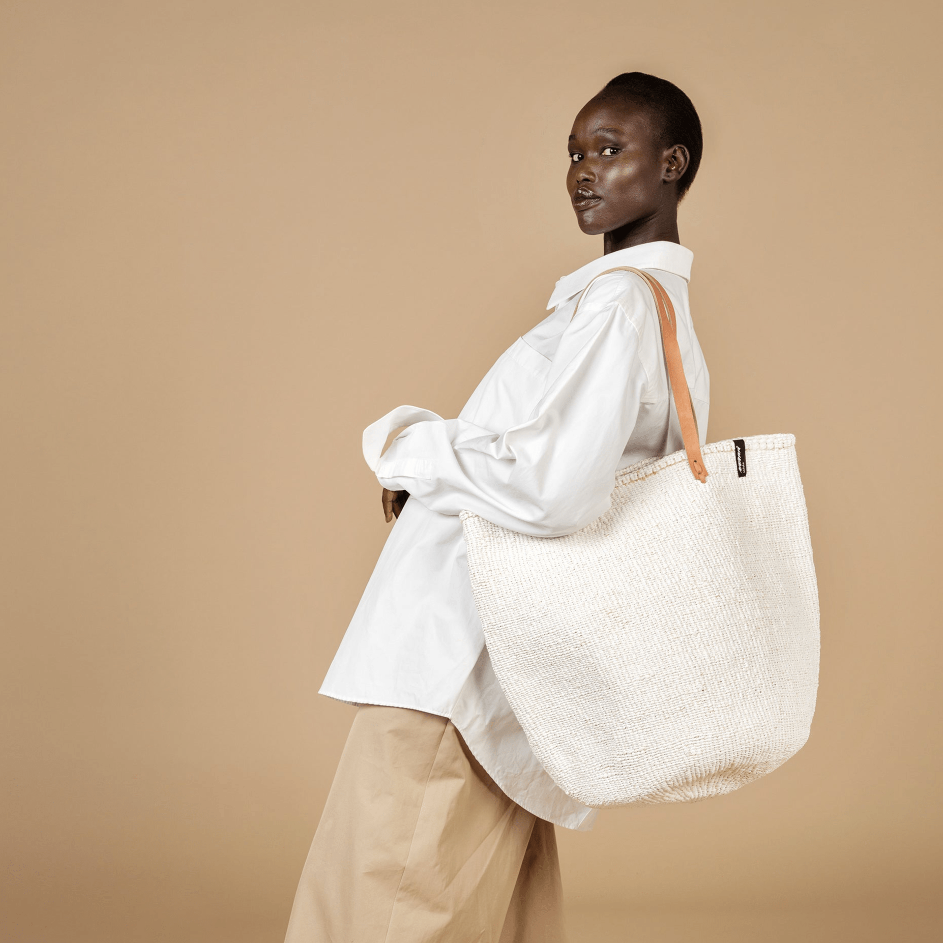 Lauren manoogian crochet bowl bag sale